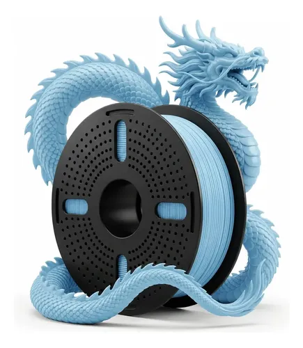 Filamento Impressora 3d Print Pulse Pla 1.75mm Azul Gelo